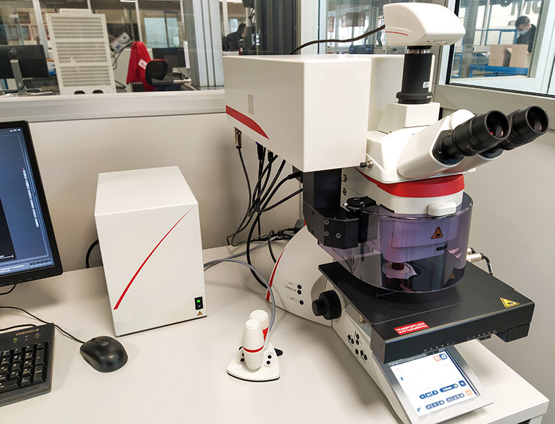 Grado di pulizia, microscopio libs